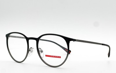 NEW PRADA VPS 50H U6U-1O1 GRAY AUTHENTIC EYEGLASSES 50-19