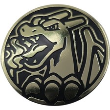Official Pokemon Jumbo Charizard Coin Gold Trading Card Game TCG Flipping Coin