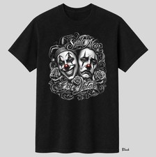 SMILE NOW CRY LATER LOWRIDER  Black Unisex T-...