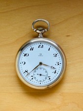 2P809 Omega gold plated in 20 microns pocket watch, caliber 19LB.T1