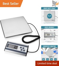 Digital Postal Shipping Scale Heavy Duty 440 lb Capacity LCD Readout