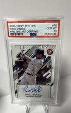 2025 Topps Pristine - Autographs Paul O'Neill #PA-PO (AU) PSA 10 GEM MT
