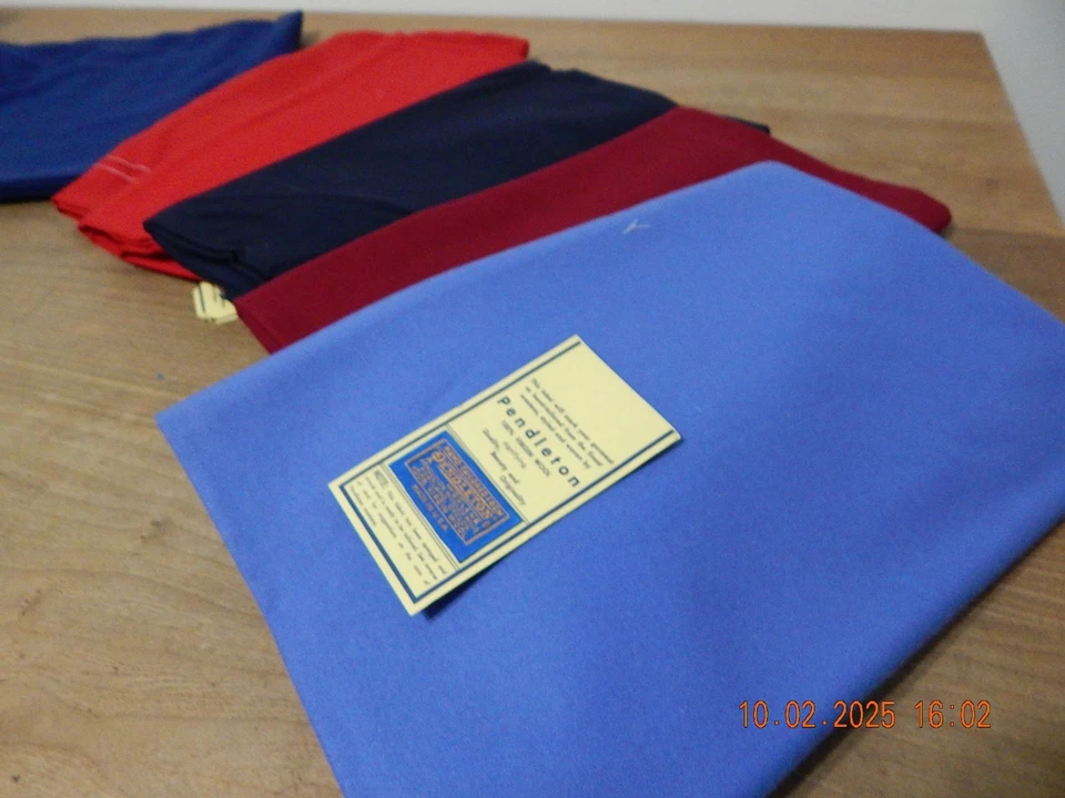 VINTAGE LOG OF PENDELTON FABRIC LOT OF 6 REMNANTS - Image 3 of 4