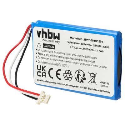 Akku für Navigon 42 Premium 42 Plus 42 Easy 72 Easy 42 Live Navigation 1000mAh