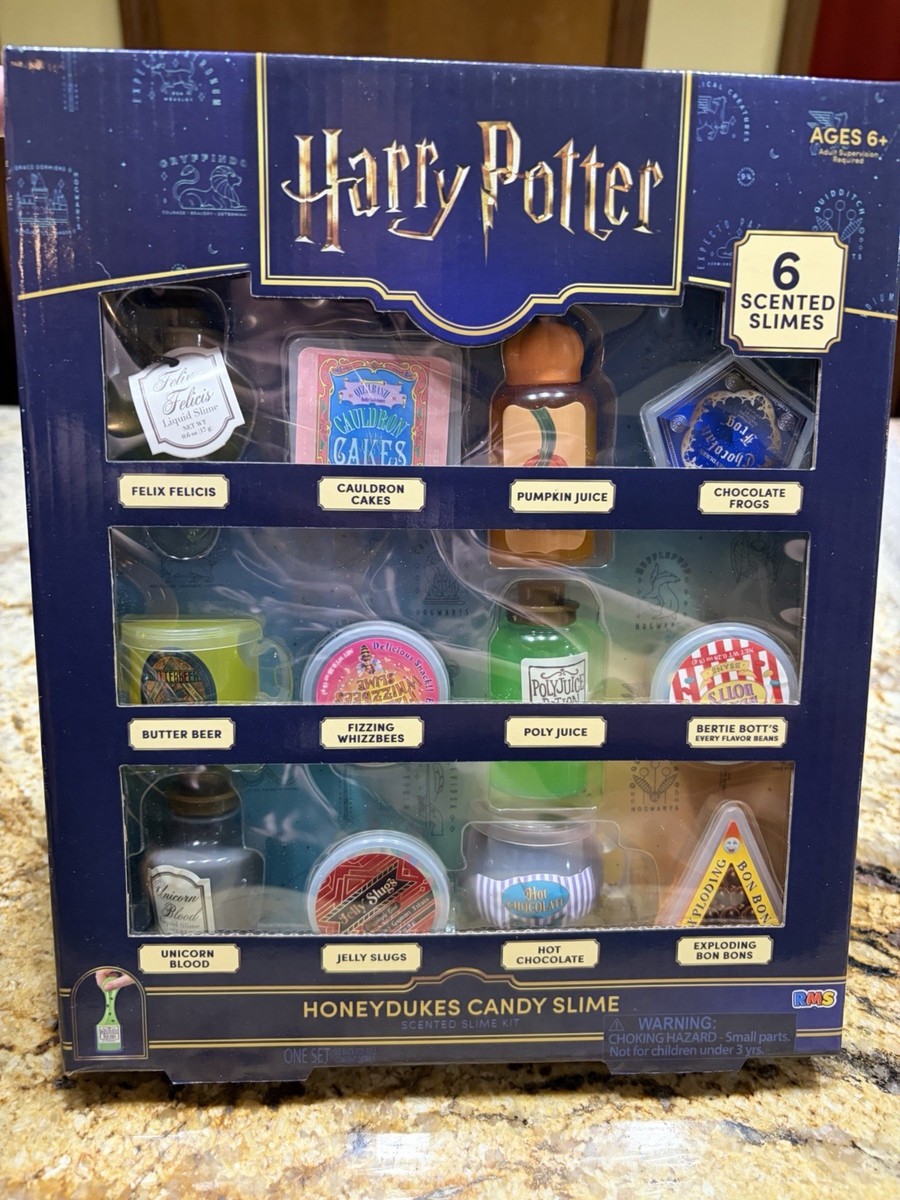 Harry Potter Honeydukes Candy Themed SLIME (6 Scented) NEW Hard to
