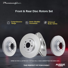 Front+Rear Disc Rotors full set for Mazda CX-30 DM 2019-2024