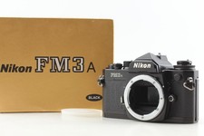 S/N 293xxx Near MINT in Box  Nikon FM3A Black SLR 35mm Film Camera From JAPAN
