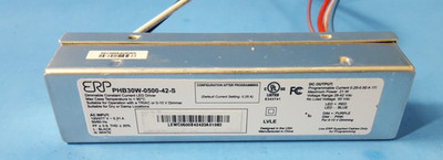 Dimmable LED Driver, PHB30W-0500-42-S, 28-42V , 250mA, 21W, Constant Current