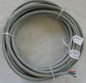 Used 26 Feet 8-Conductor Rotor Cable - Formerly Used Indoors