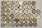 Roll of 50 Silver Roosevelt Dimes $5 Face Value 90% Silver Coins Mixed Dates
