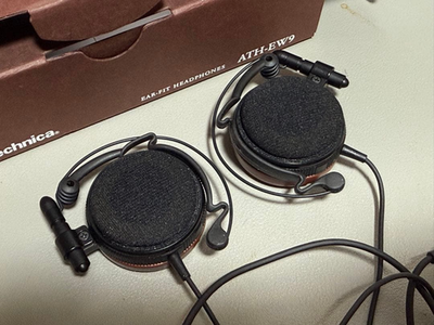 Audio-Technica ATH-EW9 Ear-Fit Headphones Wood Housing Wired