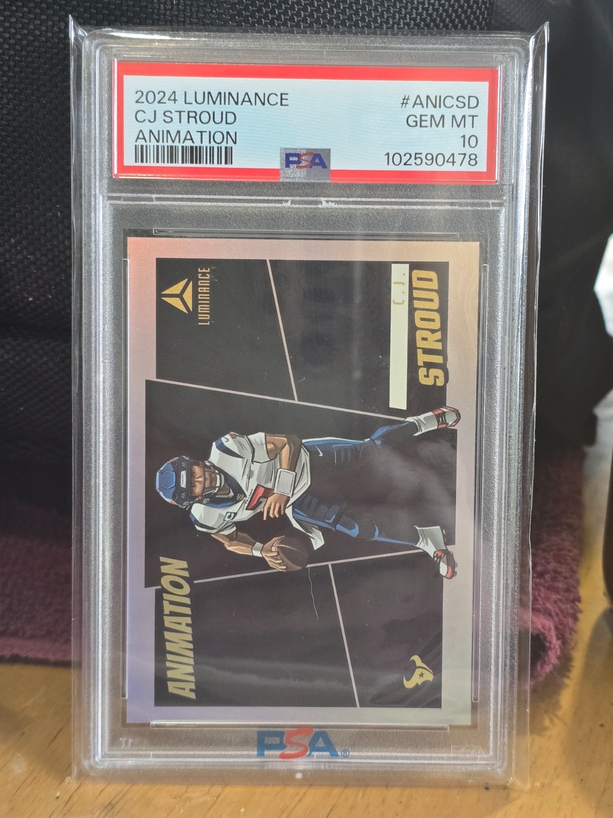 2024 Luminance Animation CJ Stroud Houston Texans