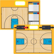 DryErase Board for Coaches Double-Sided Whiteboard Coaching Board for Basketball