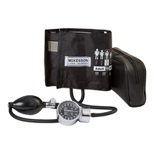 McKesson LUMEON Adult Cuff Arm Aneroid Sphygmomanometer Unit 2-Tubes 1 per Box