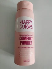 Happy Curves Fragrance-Free Comfort All Over Body Powder 5oz/142g - NEW