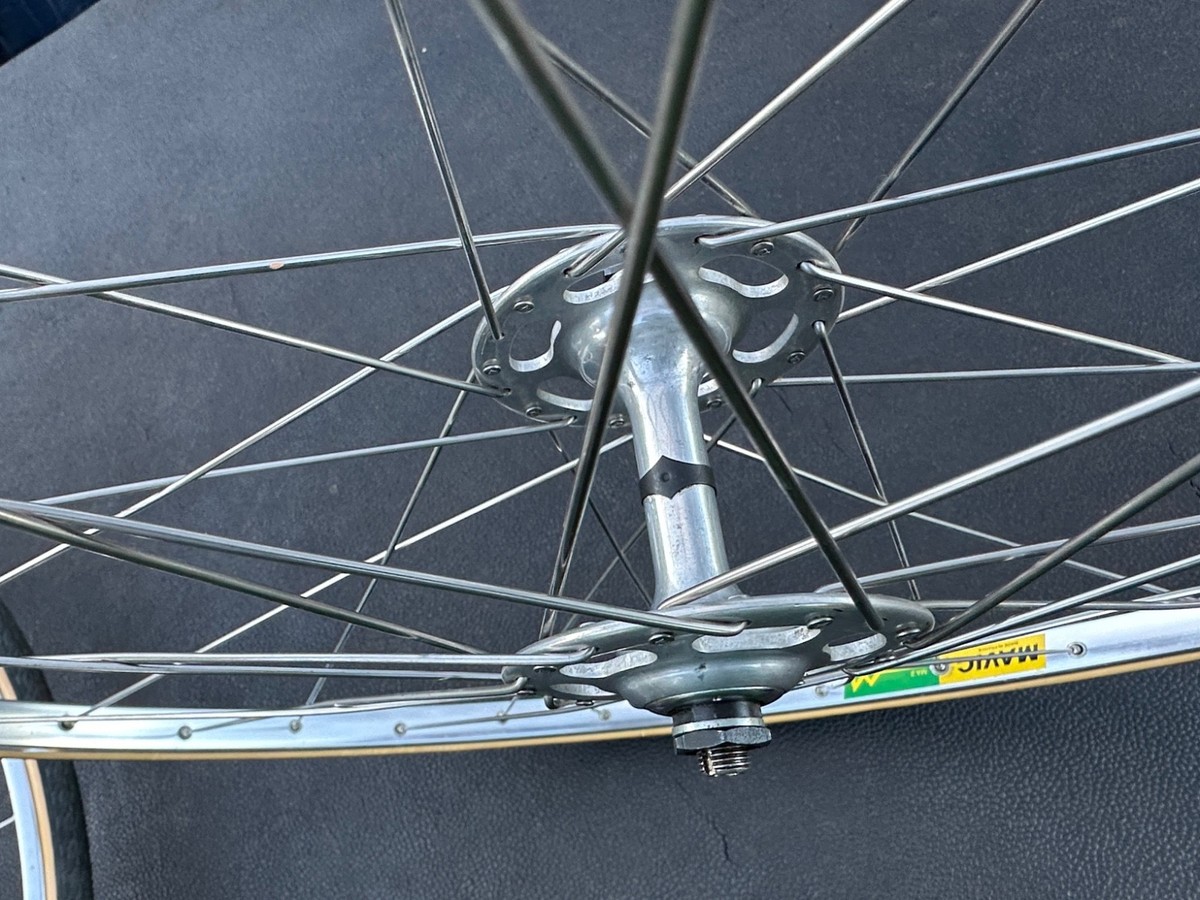 Vintage Campagnolo Record 700c RoadBike WHEELS 1035 Hubs Mavic
