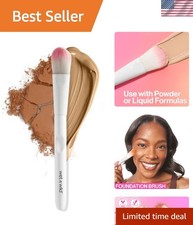 Foundation Brush with Ergonomic Handle for Flawless Application - 7.28 In