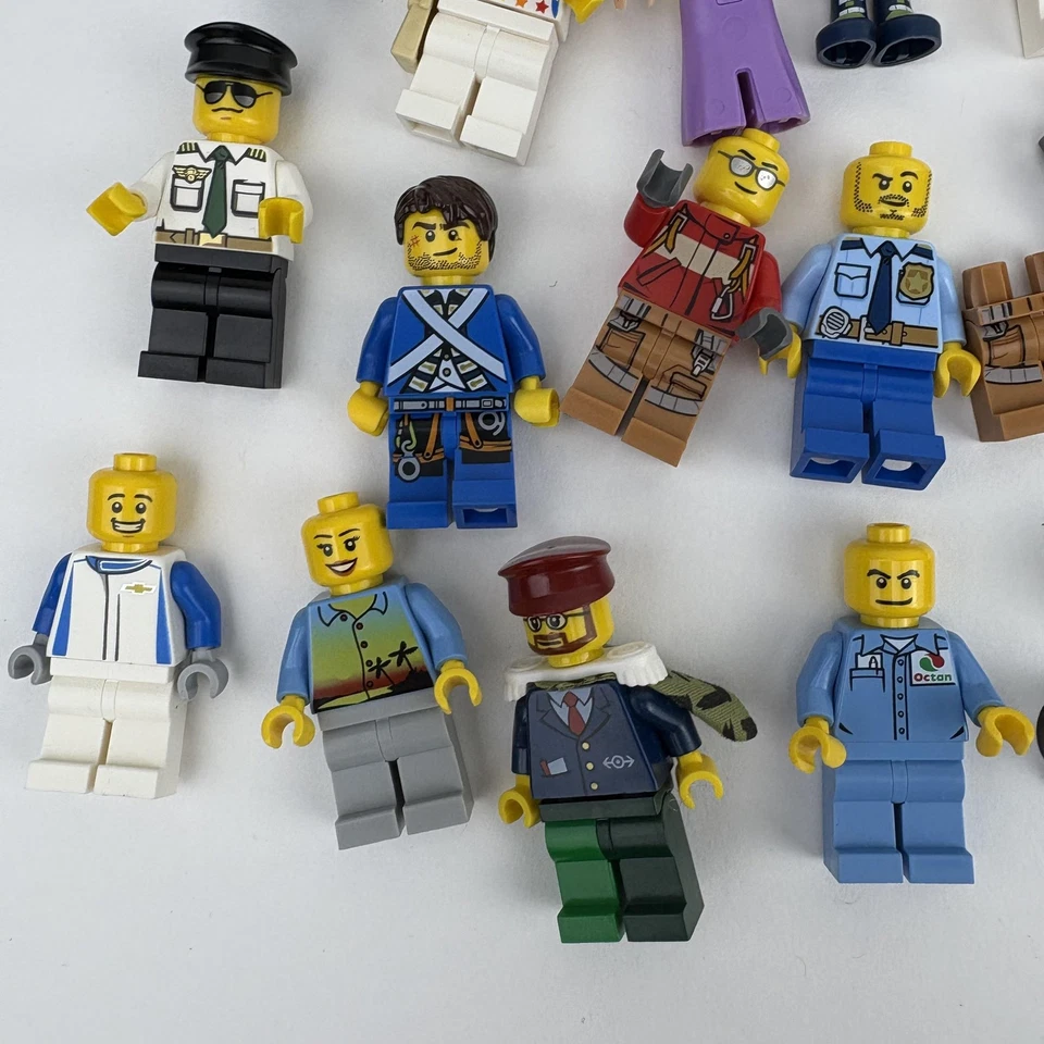 LEGO Minifigure Lot Mixed Figures Parts Accessories City Friends Incredibles - Image 4 of 4