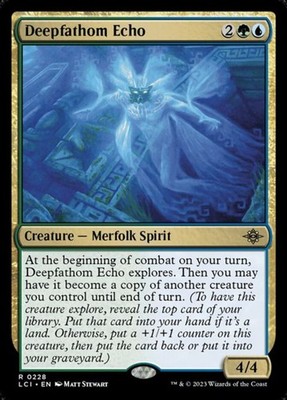 Deepfathom Echo (The Lost Caverns of Ixalan 228) - Rare Magic: The Gathering Car