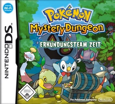 NDS Pokémon Mystery Dungeon Erkundungsteam Zeit / Explorers of Time DE Modul Top