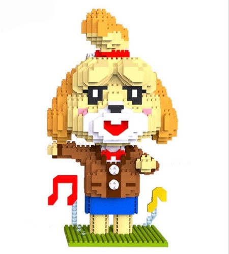 Nanoblock Unused New Animal Crossing Shizue Compatible DIY - Picture 5 of 5