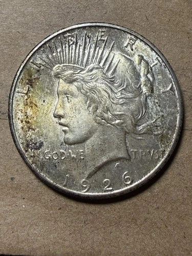 1926 S Peace Dollar - BU - Toned - As Shown! (#2437)