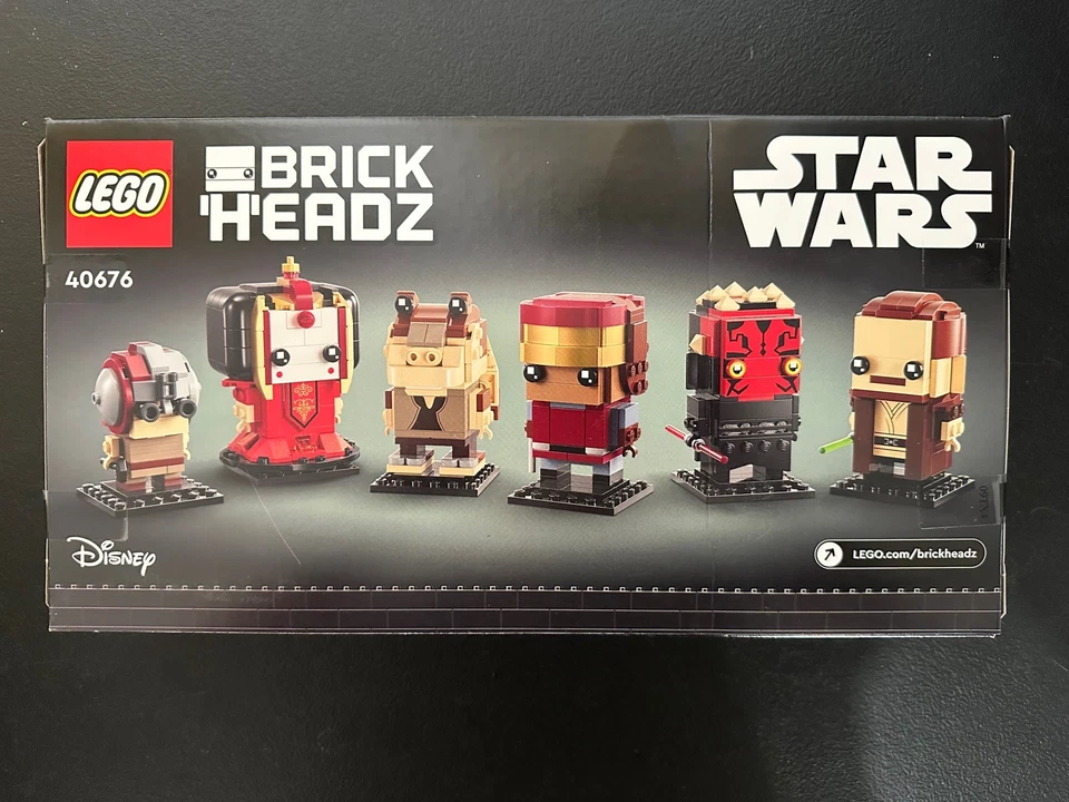 LEGO 40676 Brickheadz Star Wars La Amenaza Fantasma Nuevo y sin abrir Foto 2 de 2