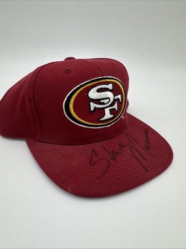 Vintage SF 49ERS NINERS Sports Specialties Snapback Hat Steve Mariucci Signed - Picture 13 of 17