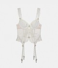 For Love And Lemons 3-D Daisy Luxe Merry-widow Corset With Garter-NWT-38DD — photo 5