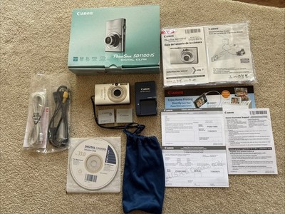 Canon Power Shot Sd 1100 Is Digital Elf/IXUS 80 IS Bundle - Tested - W/ Extras