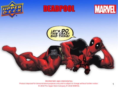 2019 Upper Deck Deadpool Insert Patch and Sketch cards Pick From List