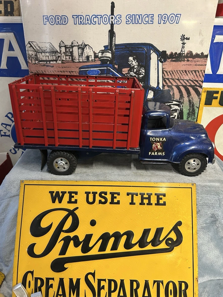 Tonka Blue 1957 Year of Manufacture Vintage Manufacture Diecast