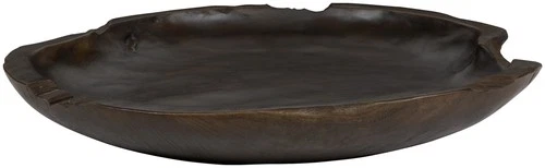 Uttermost 17130 Natures Edge 20"W Teak Wood Decorative Bowl - Natural - Picture 2 of 5