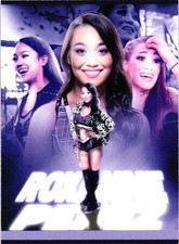 Roxanne Perez Custom Novelty Celebrity Wrestling Card