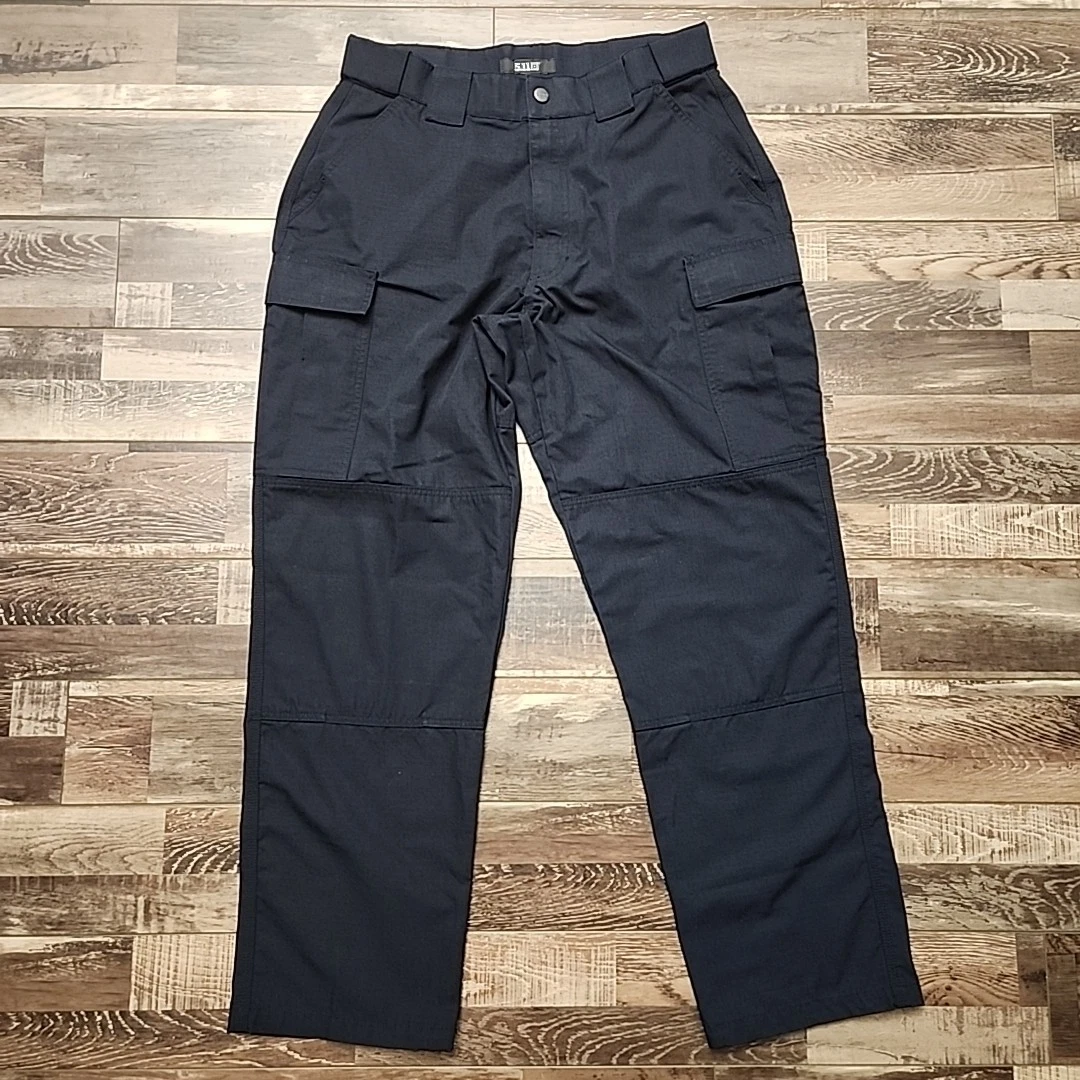 511 Tactical Pants Mens 32x31 Ripstop Combat Military Navy Cargo Double Knee