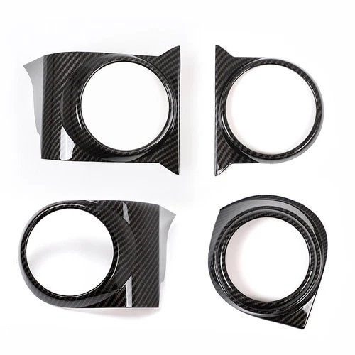 ABS Carbon Fiber Interior Dash Trim Cover Set Fits 2016-2023 Toyota Tacoma - Picture 30 of 44