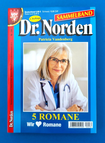 Kelter Dr. Norden Sammelband Nr.234 ...  5 Romane ... Patricia Vandenberg .. Neu - Afbeelding 1 van 1