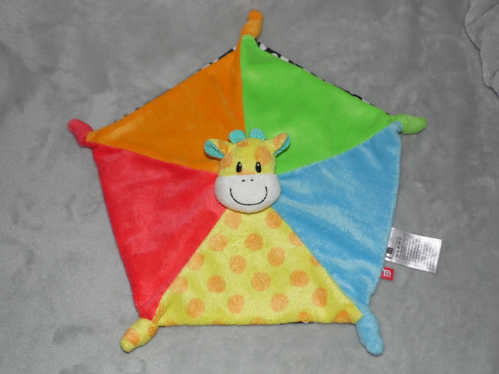 Mothercare giraffe baby comforter soft toy blankie