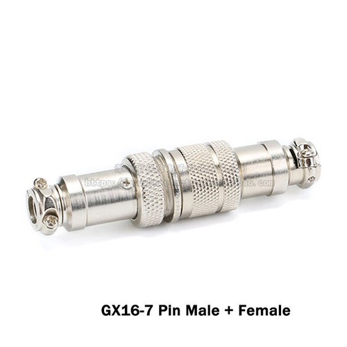 Air Socket With Panel Connector2 3 4 5 6 8 Pins GX16 Male Female Plug Aviation - Picture 14 of 29