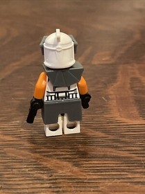 LEGO Star Wars Commander Cody Minifigure sw0196 | Set 7676 | Rare Free Shipping
