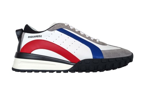 DSQUARED2 scarpe uomo LEGEND SNM0196 13220001 M037 bianco e multicolor |  eBay