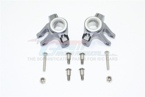 GPM MJ021 ALUMINUM FRONT KNUCKLE ARMS 1/10 RC EP AXIAL RACING SMT10 BUGGY - Picture 12 of 14