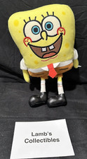 SpongeBob Squarepants Sponge Bob Plush Toy Doll 2002 Viacom Nickelodeon Nanco 9"
