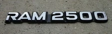 Dodge Ram 2500 emblem badge decal side fender rear tailgate OEM Genuine Original