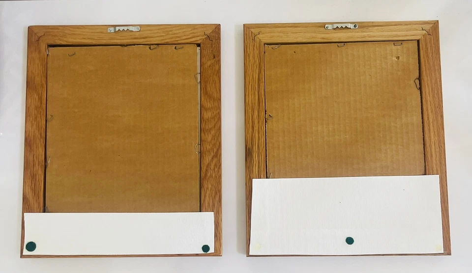 Juego de 2 impresiones de Bessie Pease Gutmann - Love Is Blind y Benjamin Scolds perro ENMARCADO Foto 2 de 4