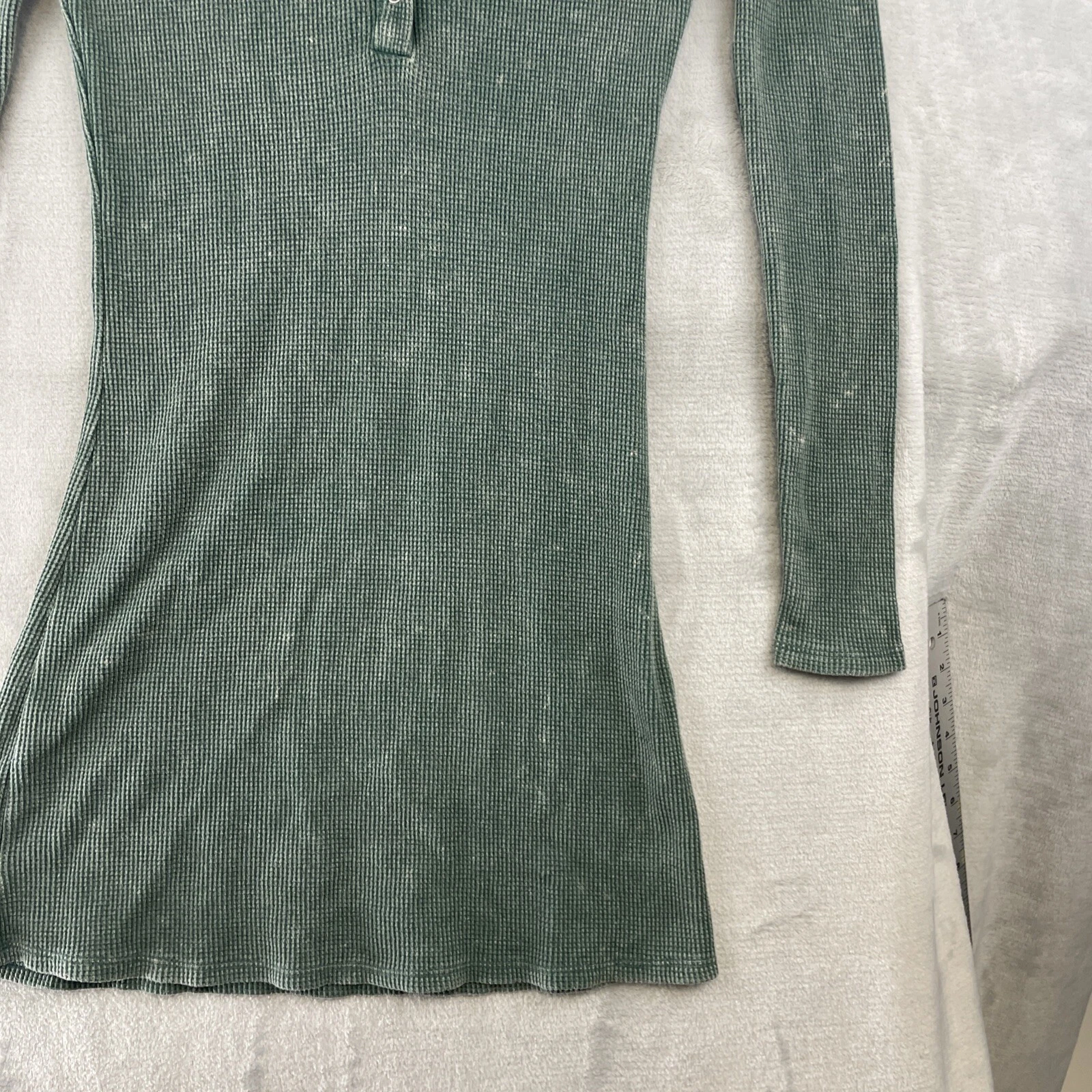 UNDERCOVER Abito Victoria’s Secret ROSA donna S verde termico L S Henley cotone elasticizzato
