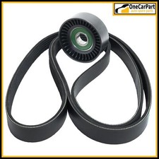 Tensioner Pulley and V-Rib Belt Set 6PK975S1 For Peugeot 1007 2008 206 207 208