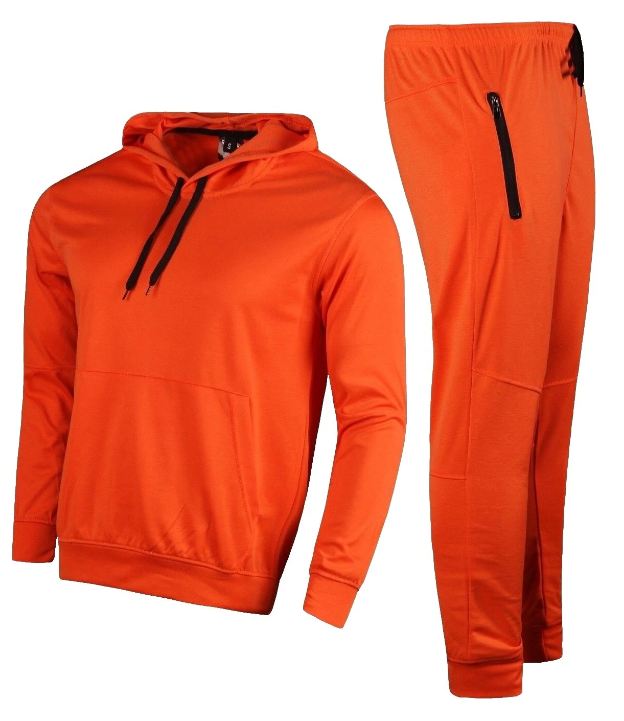 Solid Regular Size Tracksuits & Sets for Men