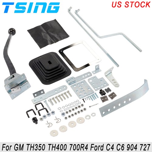 Floor Shifter Conversion Kits For Ford C4 C6 904 727 GM TH350 TH400 700R4