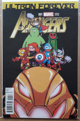 The Avengers Ultron Forever #1 Skottie Young Variant Cover
